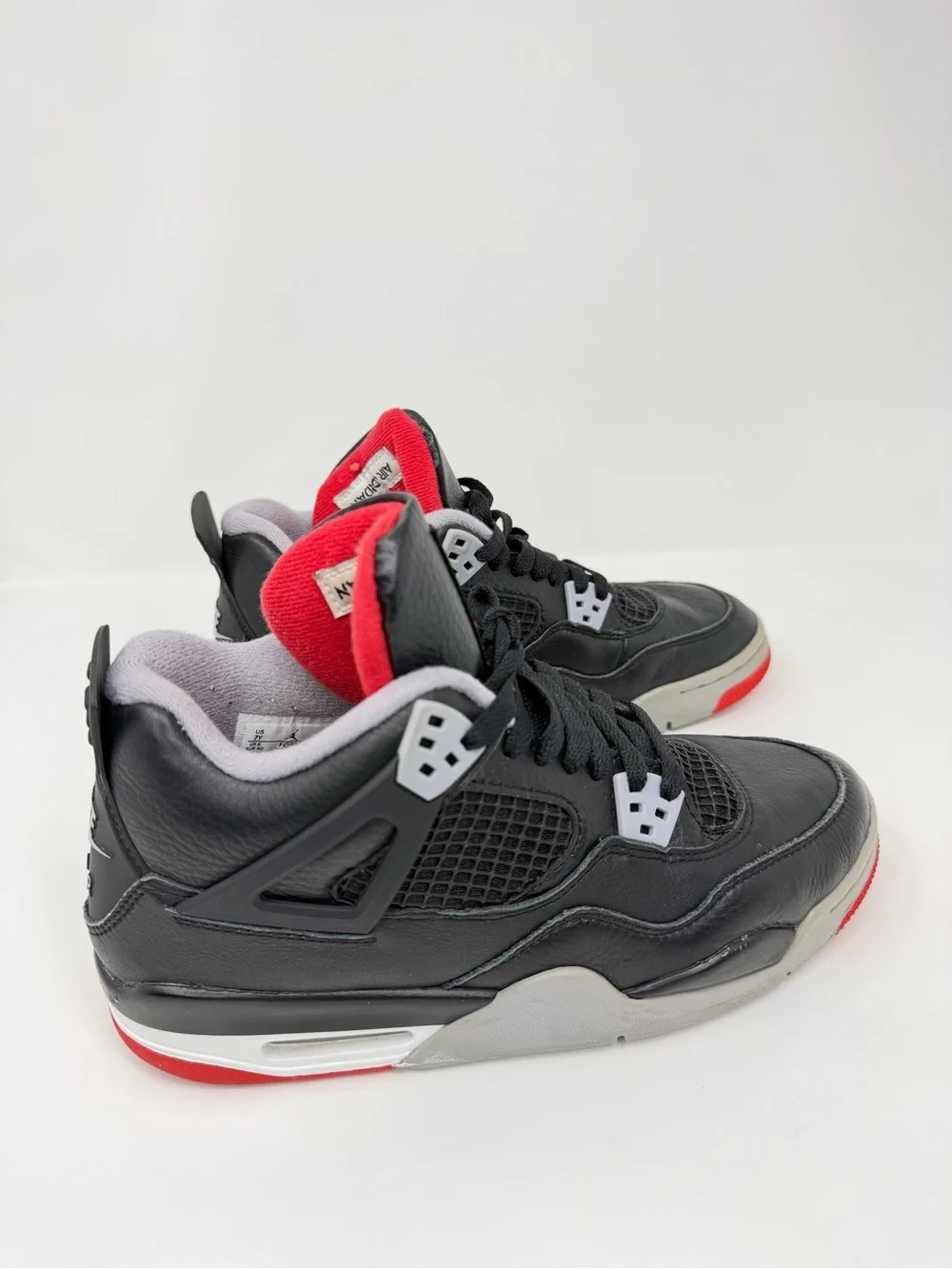 Jordan Men's High-Top Sneakers in Black and Red